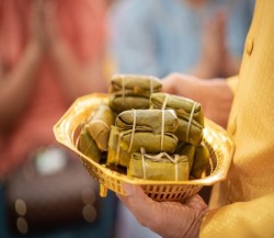 カオトムマット（ข้าวต้มมัด）