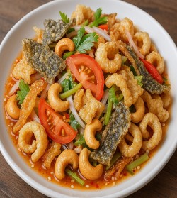 ヤム・サーム・クローブ（ยำสามกรอบ）