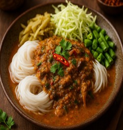 カノムチーン・ナムヤー・パー（ขนมจีนน้ำยาป่า）